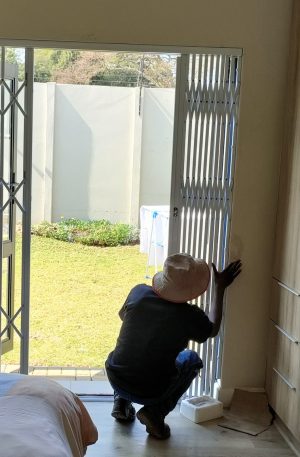 robodoor security retractable screen doors