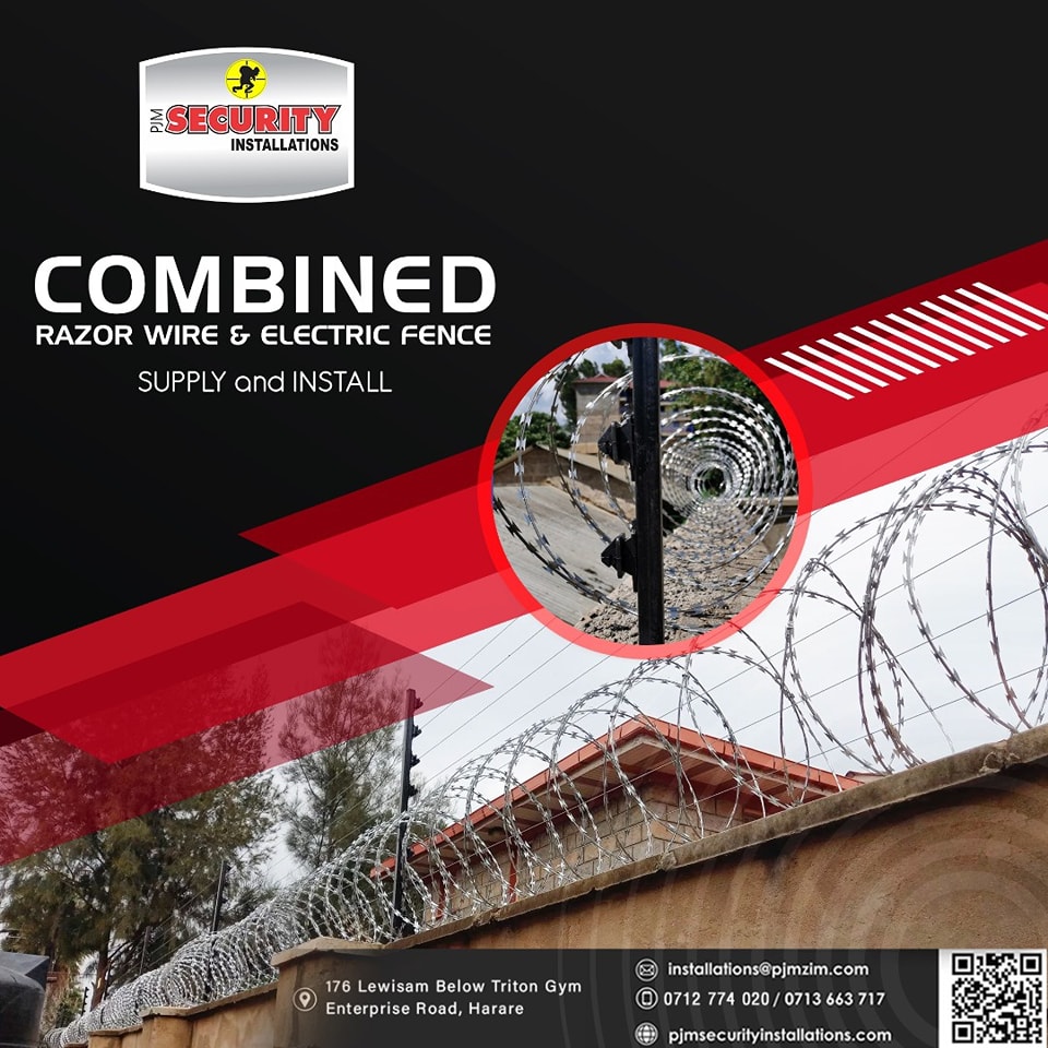 Razor wire installation
