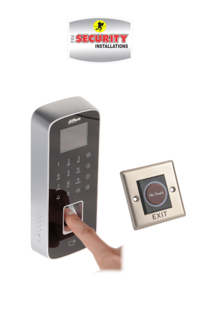ACCESS CONTROL SINGLE DOOR BIOMETRIC IN NO TOUCH EXIT OUT DAHUA
