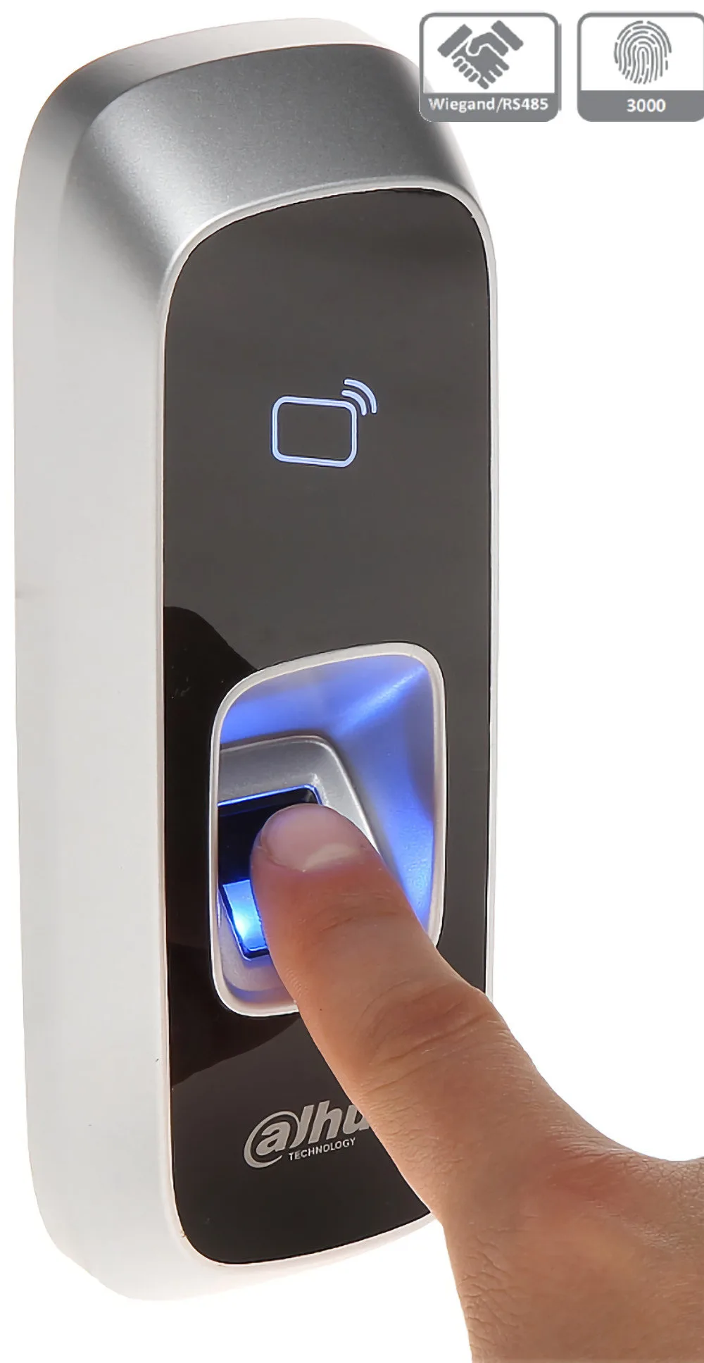 DAHUA ACCESS CONTROL SYSTEM on SINGLE EXISTING DOOR, BIOMETRIC IN BIOMETRIC OUT DAHUA